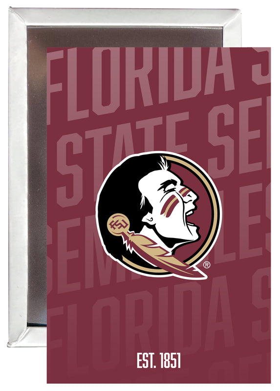 Florida State Seminoles 2x3" Fridge Magnet - Officially Licensed Collegiate Product 2-Pack