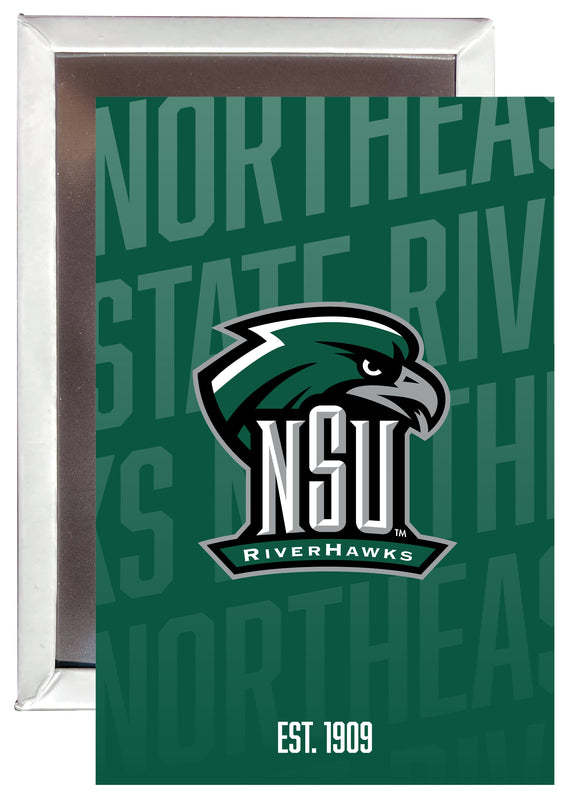 Northeastern State University Riverhawks 2x3" Fridge Magnet - Officially Licensed Collegiate Product Single