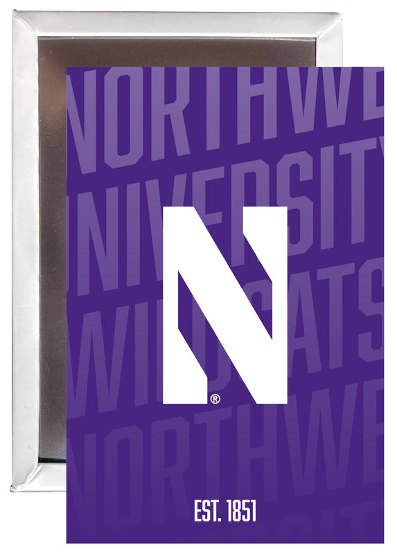Northwestern University Wildcats 2x3" Fridge Magnet - Officially Licensed Collegiate Product 