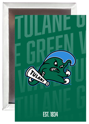 Tulane University Green Wave 2x3