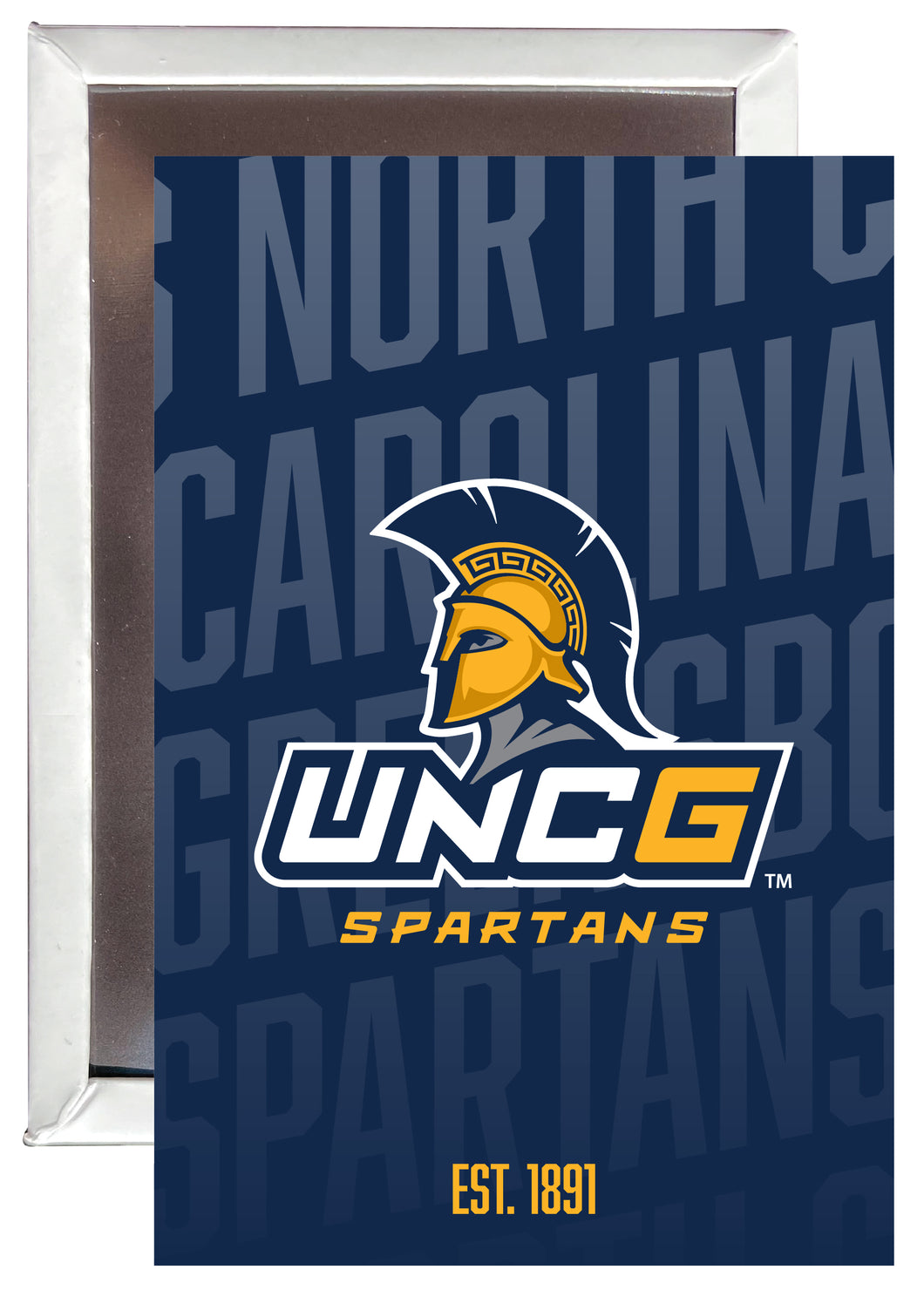 North Carolina Greensboro Spartans 2x3