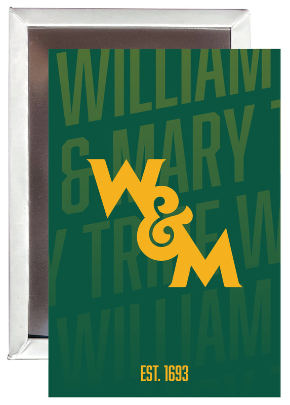 William and Mary 2x3" Fridge Magnet - Officially Licensed Collegiate Product 4-Pack