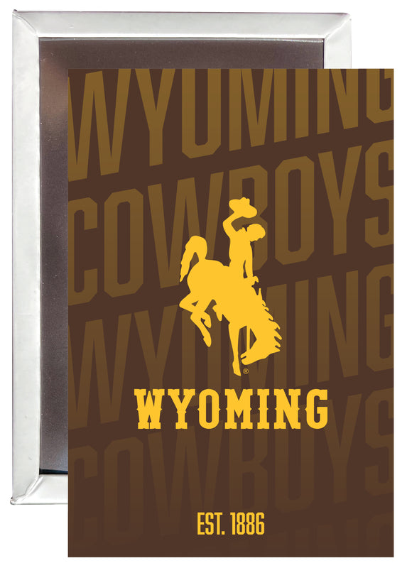 University of Wyoming 2x3" Fridge Magnet - Officially Licensed Collegiate Product Single