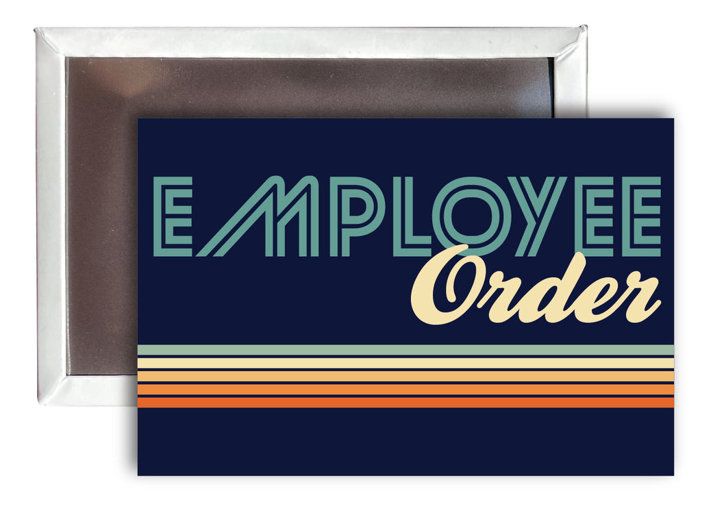 Employee Order Fridge Magnet 4-Pack