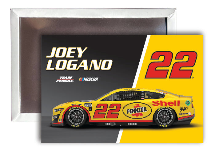 #22 Joey Logano Nascar 2x3-Inch Fridge Magnet