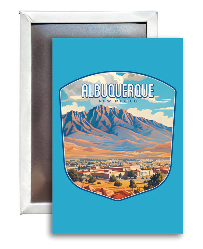 Albuquerque New Mexico Souvenir 2x3-Inch Fridge Magnet 