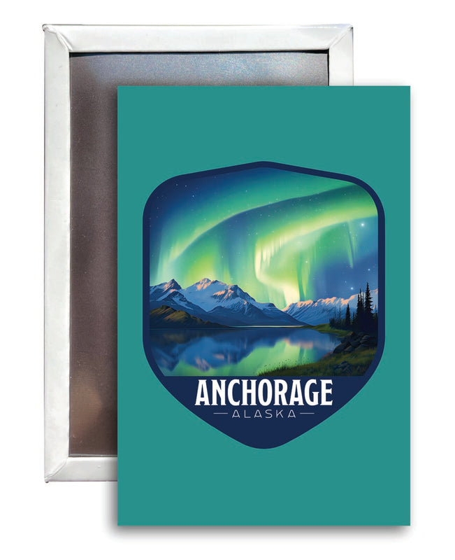Anchorage Alaska Souvenir 2x3-Inch Fridge Magnet 