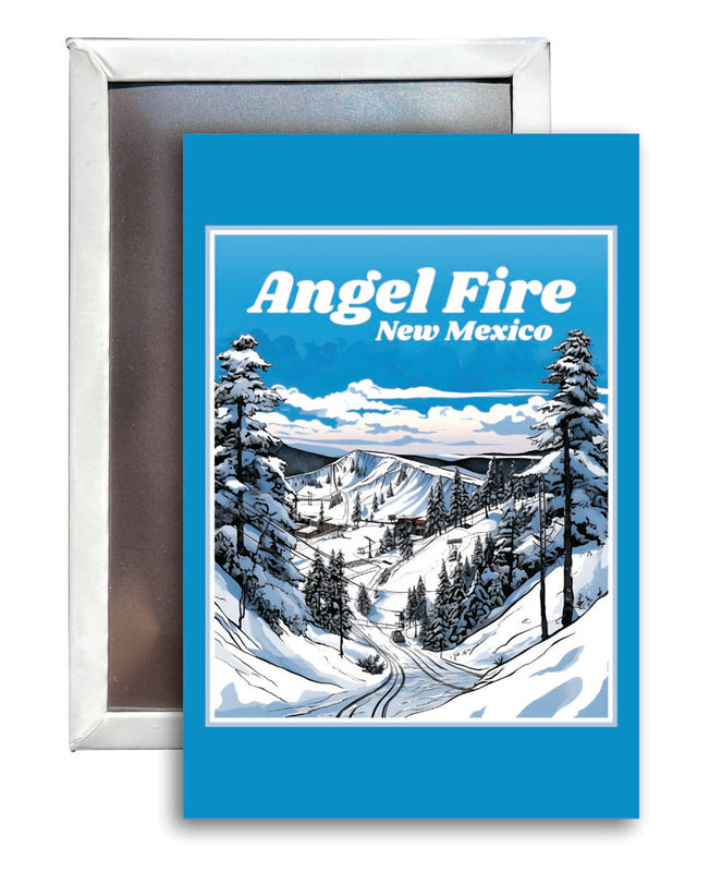 Angel Fire New Mexico Souvenir 2x3-Inch Fridge Magnet 