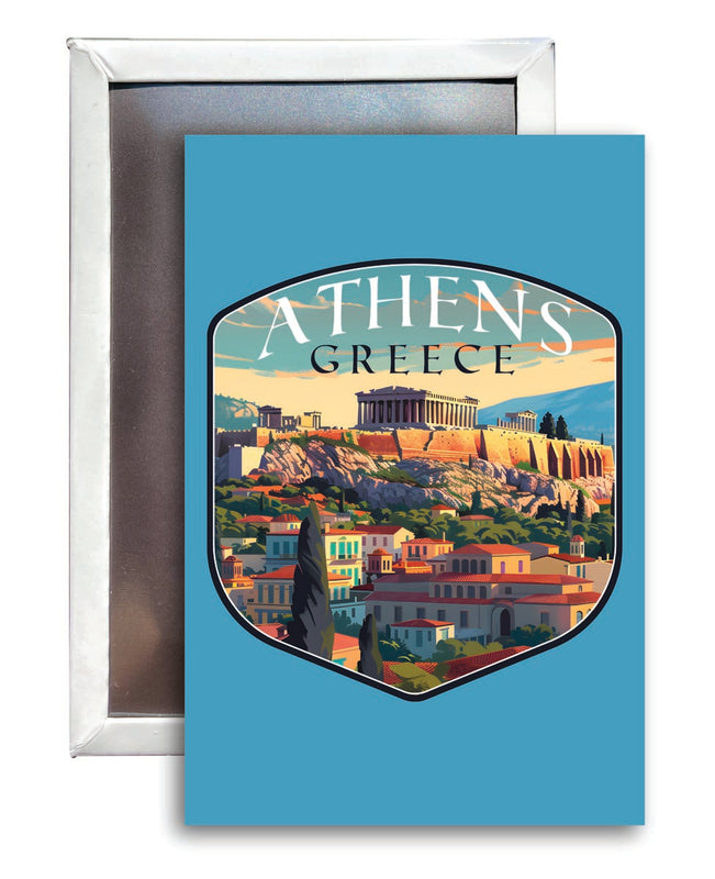 Athens Greece Souvenir 2x3-Inch Fridge Magnet 