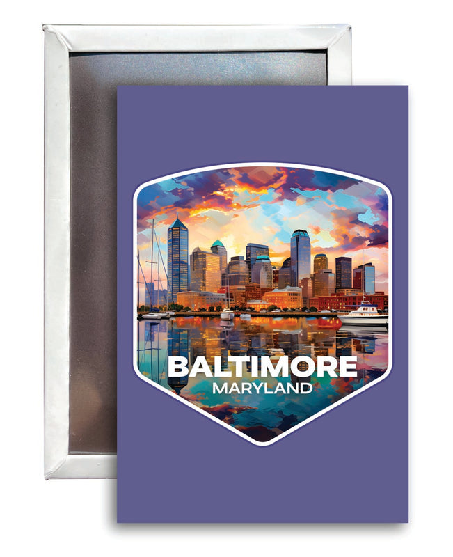 Baltimore Maryland Souvenir 2x3-Inch Fridge Magnet 
