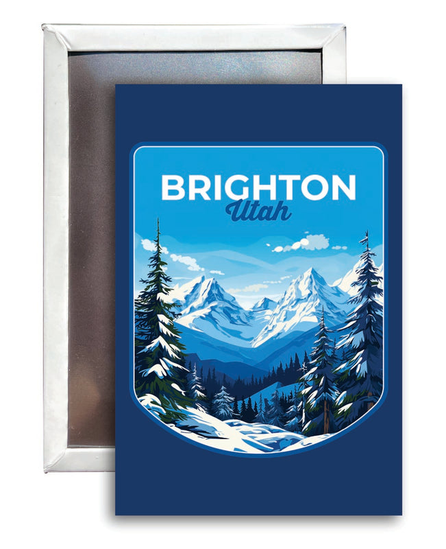 Brighton Utah Souvenir 2x3-Inch Fridge Magnet 