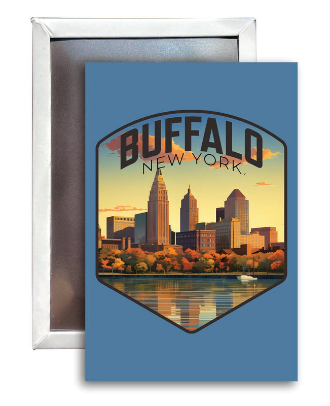 Buffalo New York Souvenir 2x3-Inch Fridge Magnet 