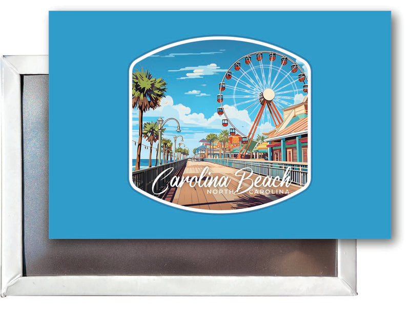 Carolina Beach NC Souvenir 2x3-Inch Fridge Magnet 