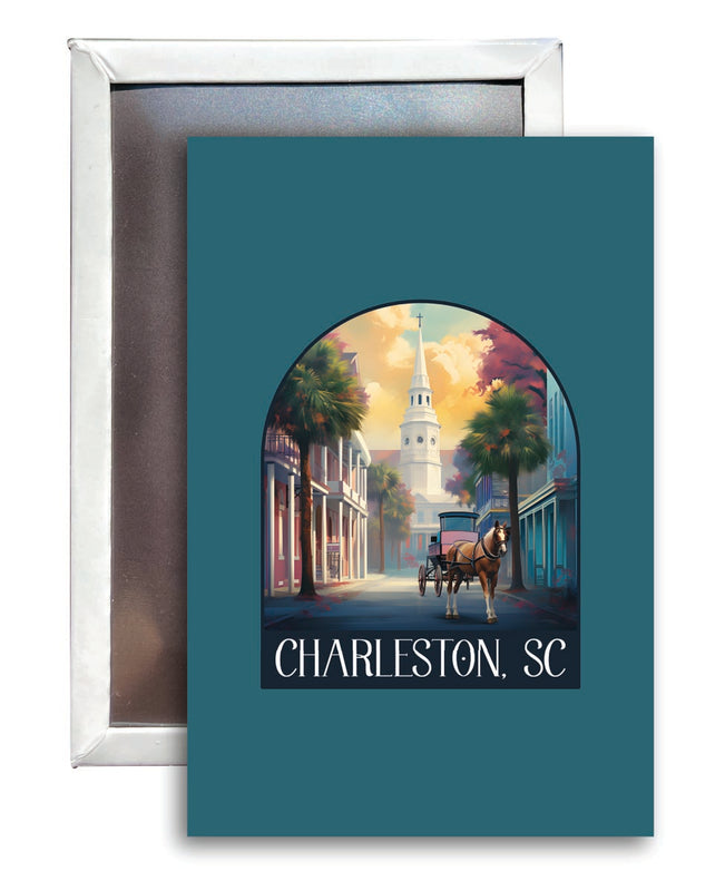 Charleston South Carolina Souvenir 2x3-Inch Fridge Magnet 