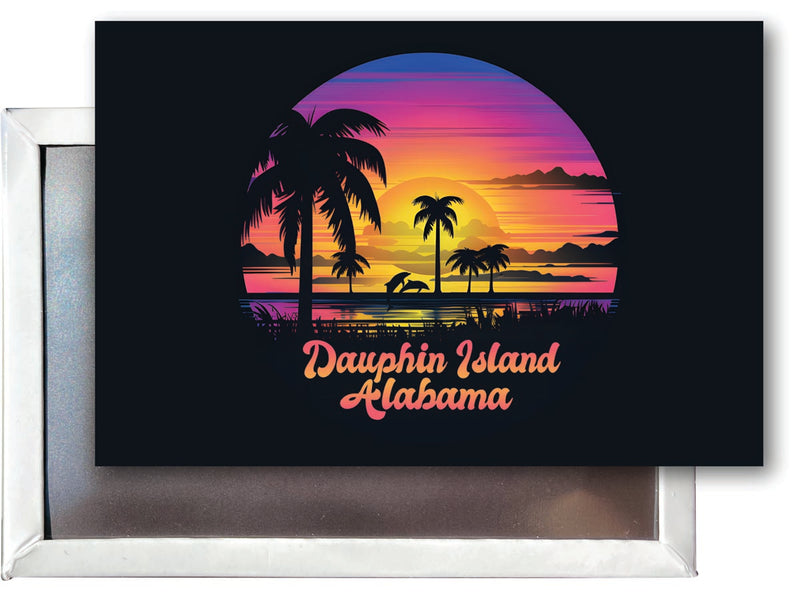 Dauphin Island Alabama Souvenir 2x3-Inch Fridge Magnet 