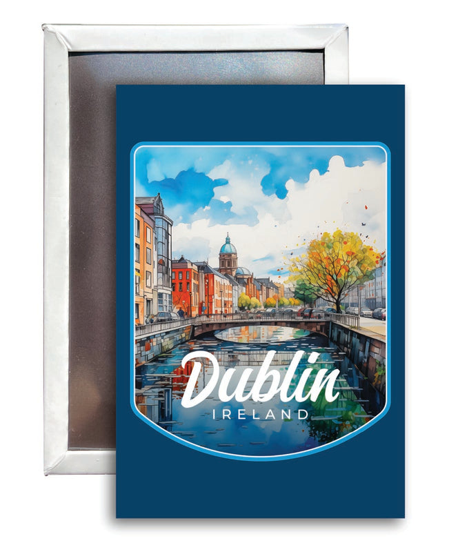 Dublin Ireland Souvenir 2x3-Inch Fridge Magnet 