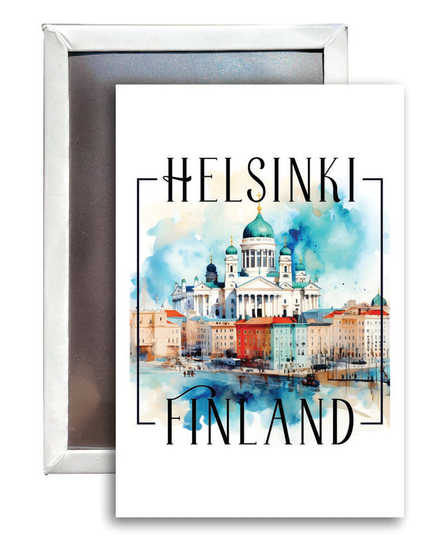 Helsinki Finland Souvenir 2x3-Inch Fridge Magnet 