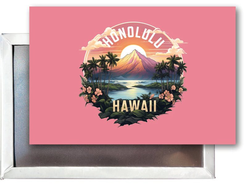 Honolulu Hawaii Souvenir 2x3-Inch Fridge Magnet 