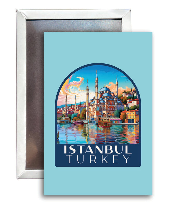 Istanbul Turkey Souvenir 2x3-Inch Fridge Magnet 