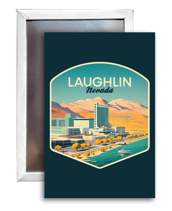 Laughlin Nevada Souvenir 2x3-Inch Fridge Magnet 