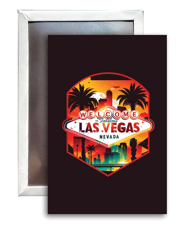 Las Vegas Nevada Souvenir 2x3-Inch Fridge Magnet 