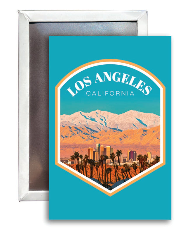 Los Angeles California Souvenir 2x3-Inch Fridge Magnet 