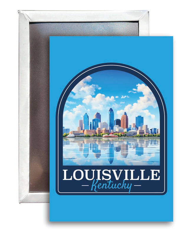 Louisville Kentucky Souvenir 2x3-Inch Fridge Magnet 