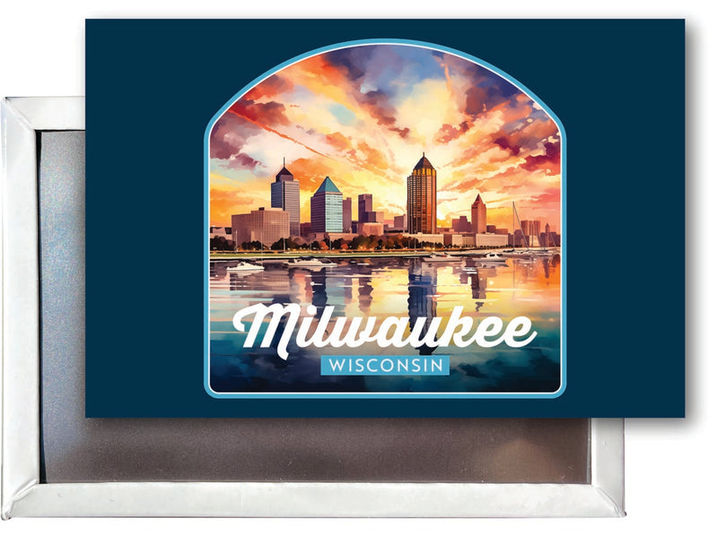 Milwaukee Wisconsin Souvenir 2x3-Inch Fridge Magnet 