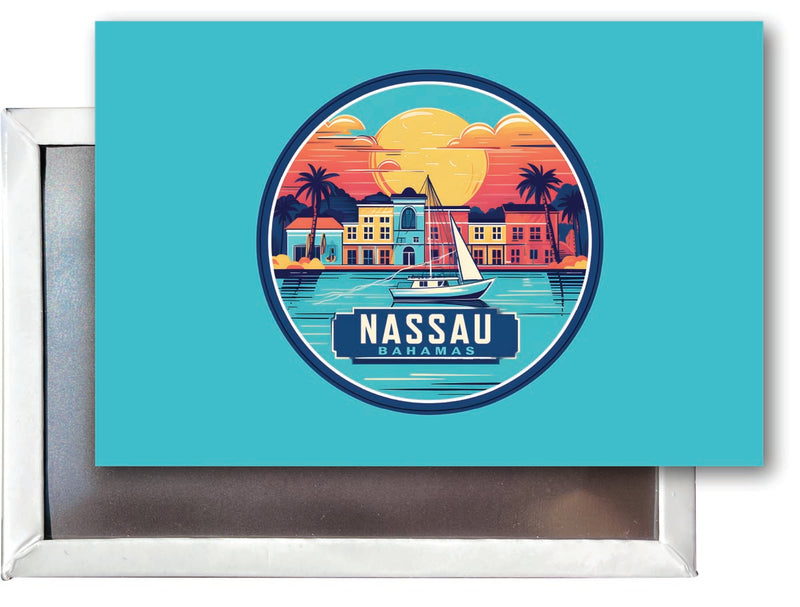 Nassau the Bahamas Souvenir 2x3-Inch Fridge Magnet 