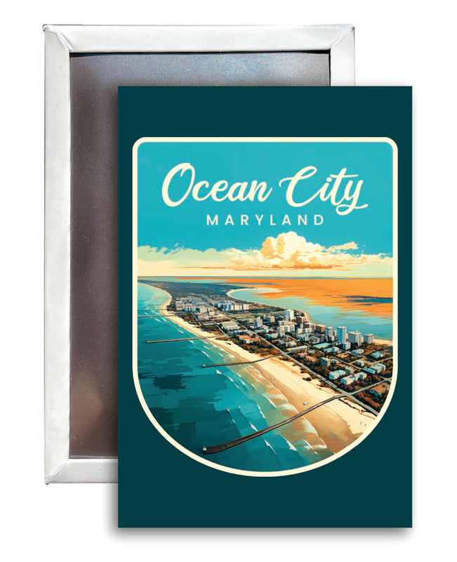 Ocean City Maryland Souvenir 2x3-Inch Fridge Magnet 