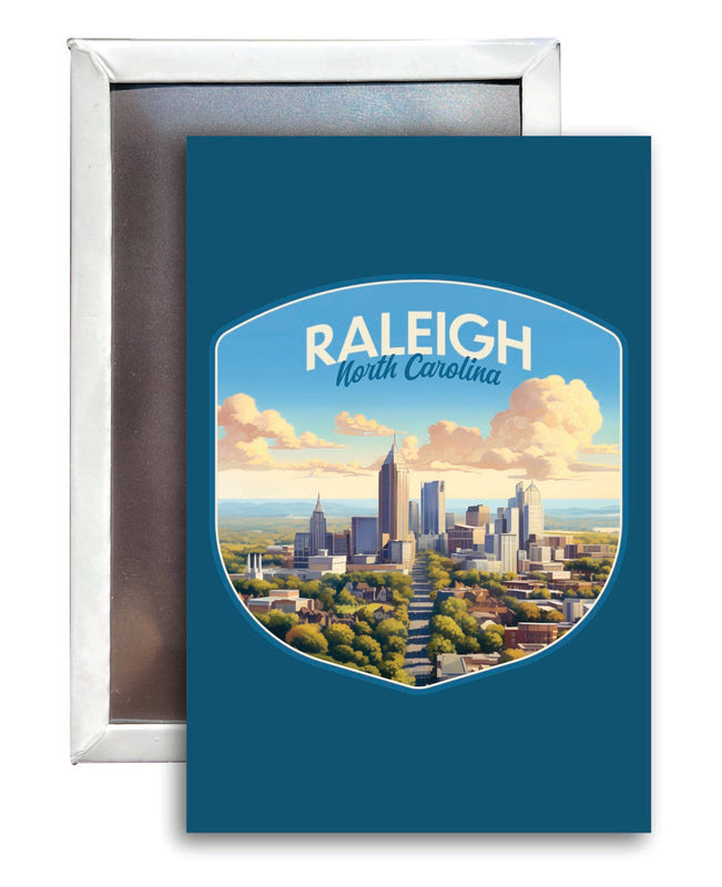 Raleigh North Carolina Souvenir 2x3-Inch Fridge Magnet 
