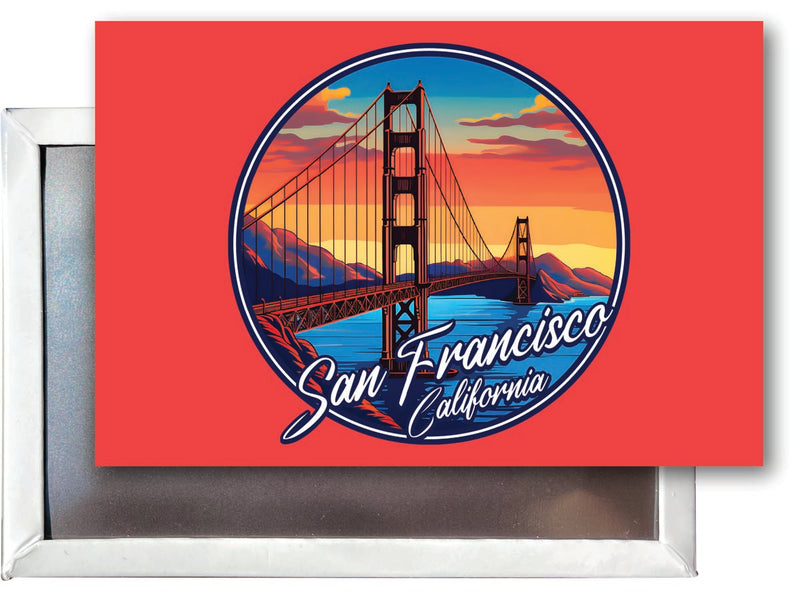 San Francisco California Souvenir 2x3-Inch Fridge Magnet 