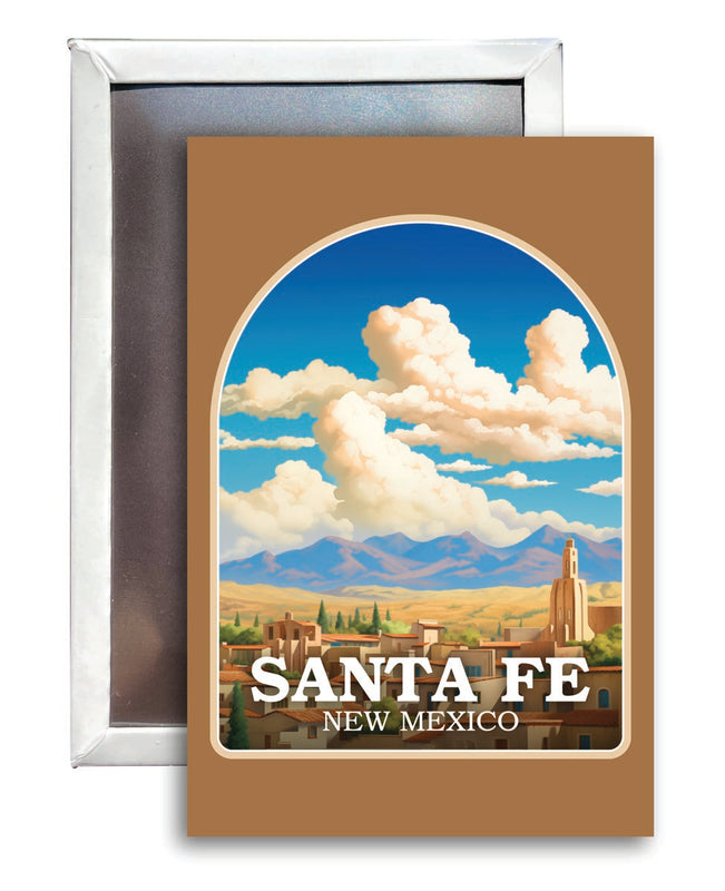 Santa Fe New Mexico Souvenir 2x3-Inch Fridge Magnet 