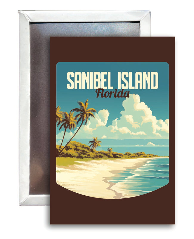 Sanibel Island Florida Souvenir 2x3-Inch Fridge Magnet 