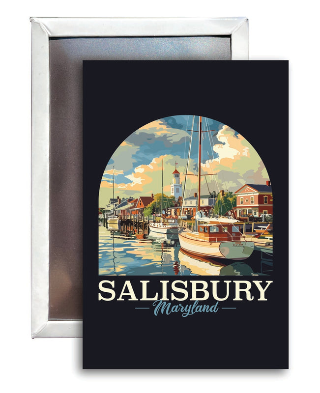 Salisbury Maryland Souvenir 2x3-Inch Fridge Magnet 