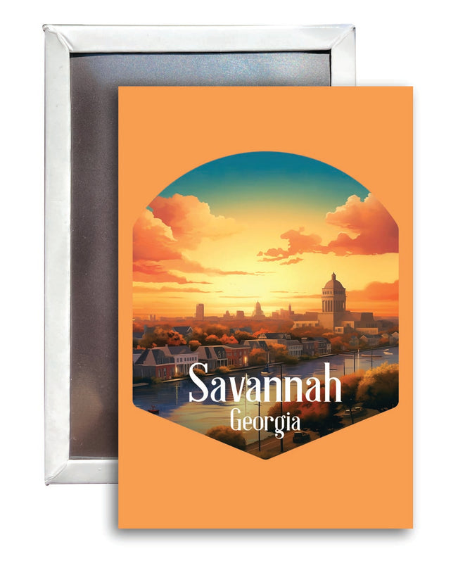 Savannah Georgia Souvenir 2x3-Inch Fridge Magnet 