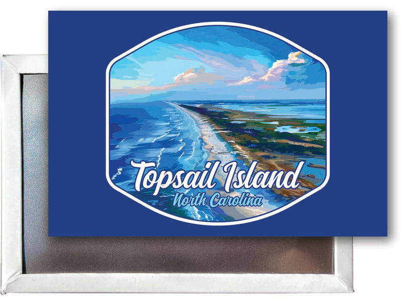 Topsail Island North Carolina Souvenir 2x3-Inch Fridge Magnet 
