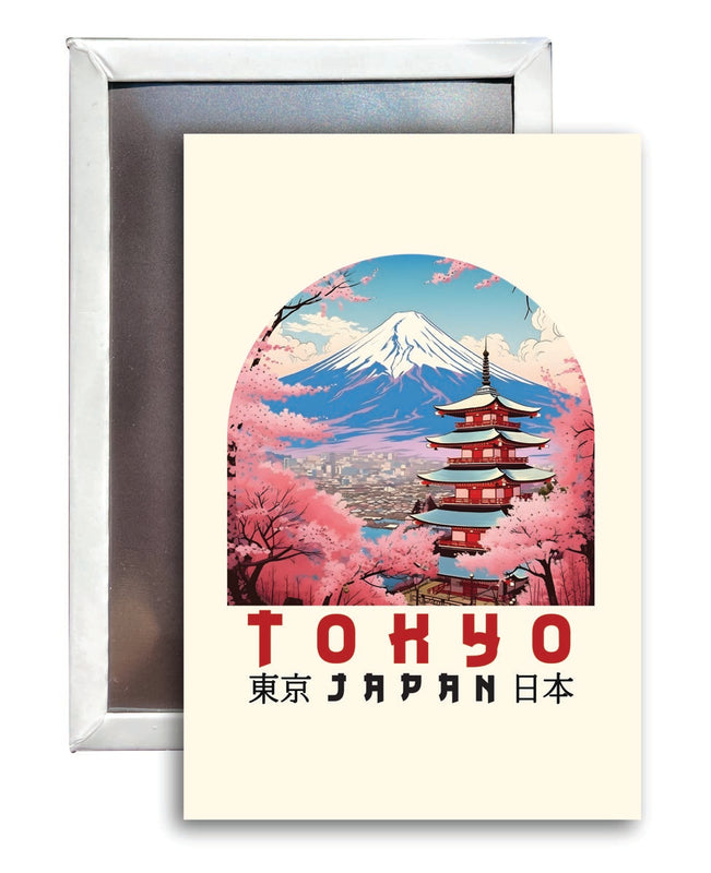 Tokyo Japan Souvenir 2x3-Inch Fridge Magnet 
