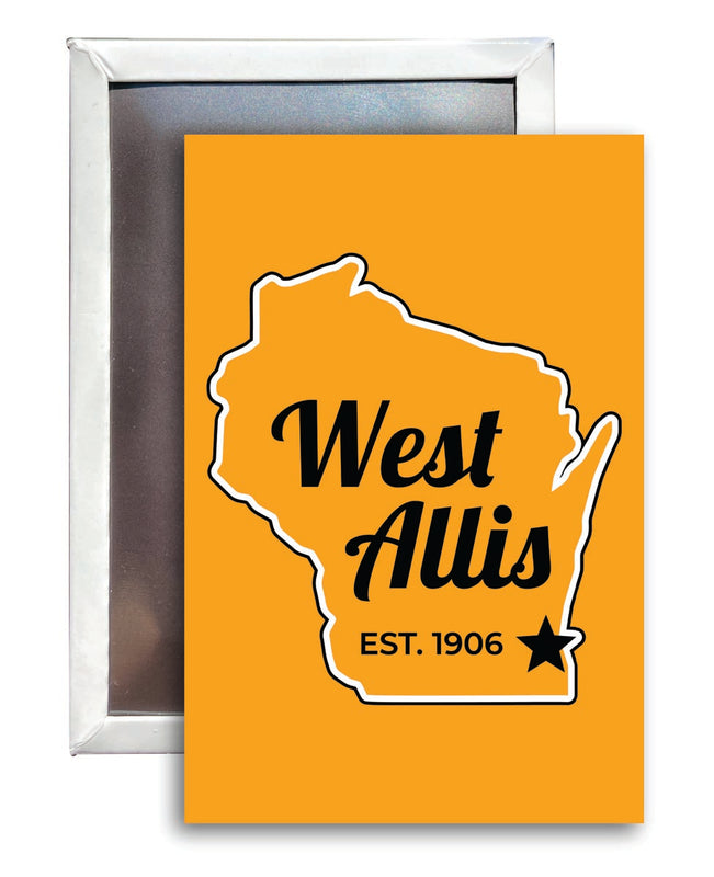 West Allis Wisconsin Souvenir 2x3-Inch Fridge Magnet 