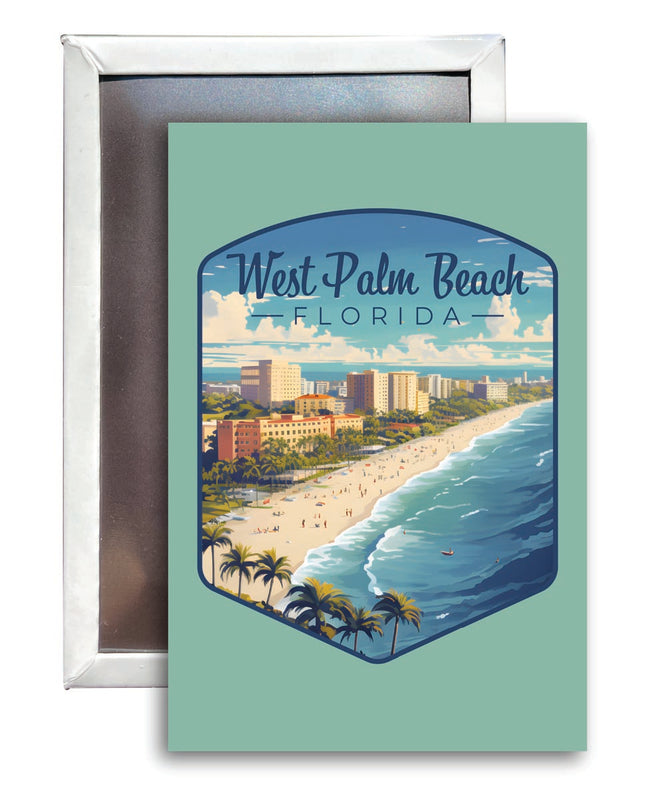 West Palm Beach Florida Souvenir 2x3-Inch Fridge Magnet 