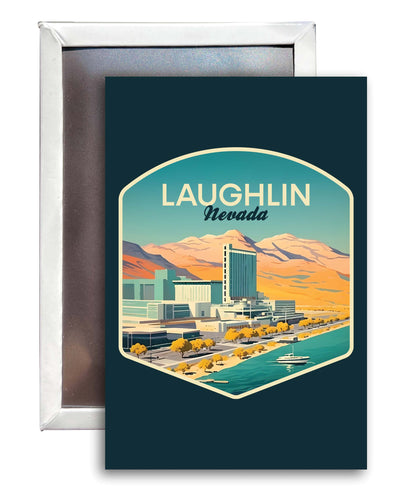 Laughlin Nevada Design A Souvenir Refrigerator Magnet 2.5