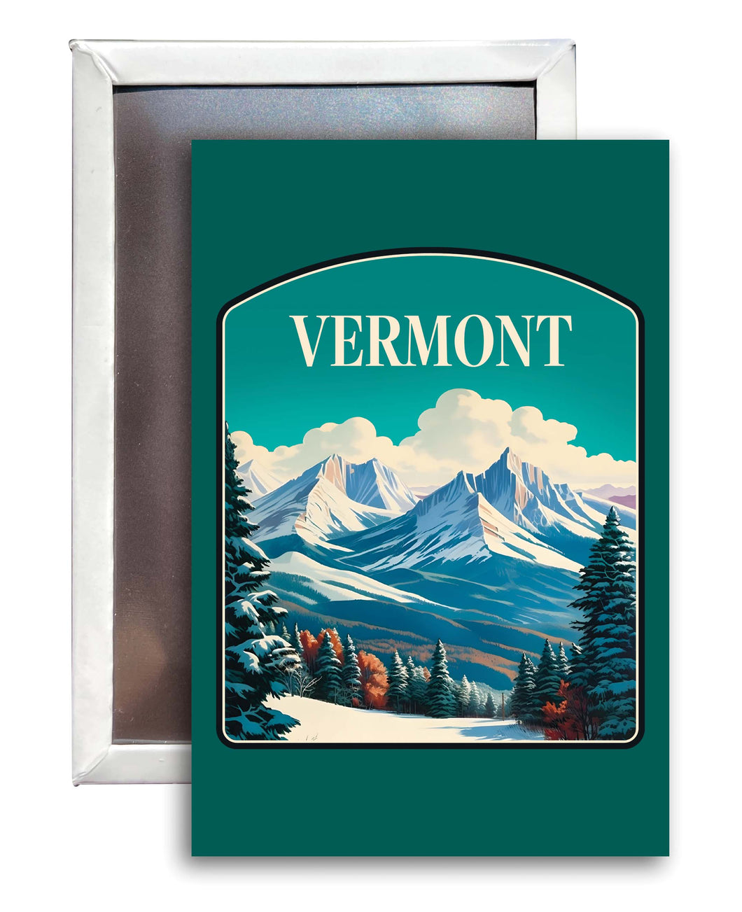 Vermont Design A Souvenir Refrigerator Magnet 2.5