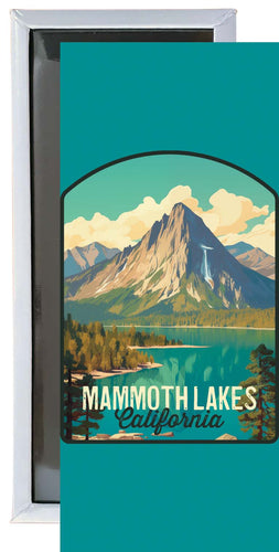 Mammoth Lakes California Design A Souvenir Fridge Magnet 4.75 x 2 Inch Single