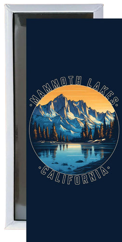 Mammoth Lakes California Design B Souvenir Fridge Magnet 4.75 x 2 Inch Single