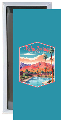 Palm Springs California Design B Souvenir Fridge Magnet 4.75 x 2 Inch Single