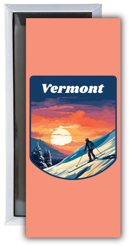 Vermont Design B Souvenir Fridge Magnet 4.75 x 2 Inch Single