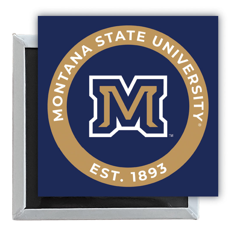Montana State Bobcats 2.5"x 2.5" Fridge Magnet Officially Licensed Collegiate Product Single