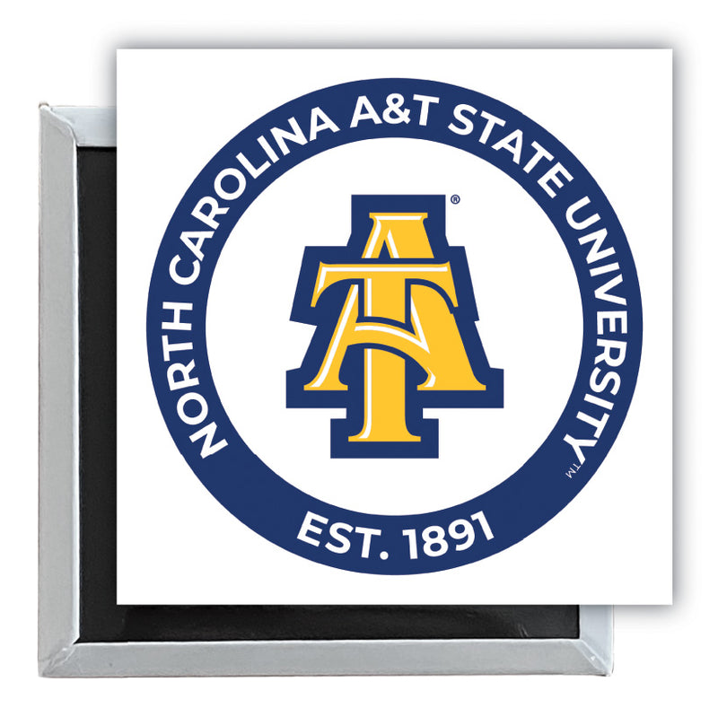 North Carolina A&T State Aggies 2.5"x 2.5" Fridge Magnet Officially Licensed Collegiate Product Single