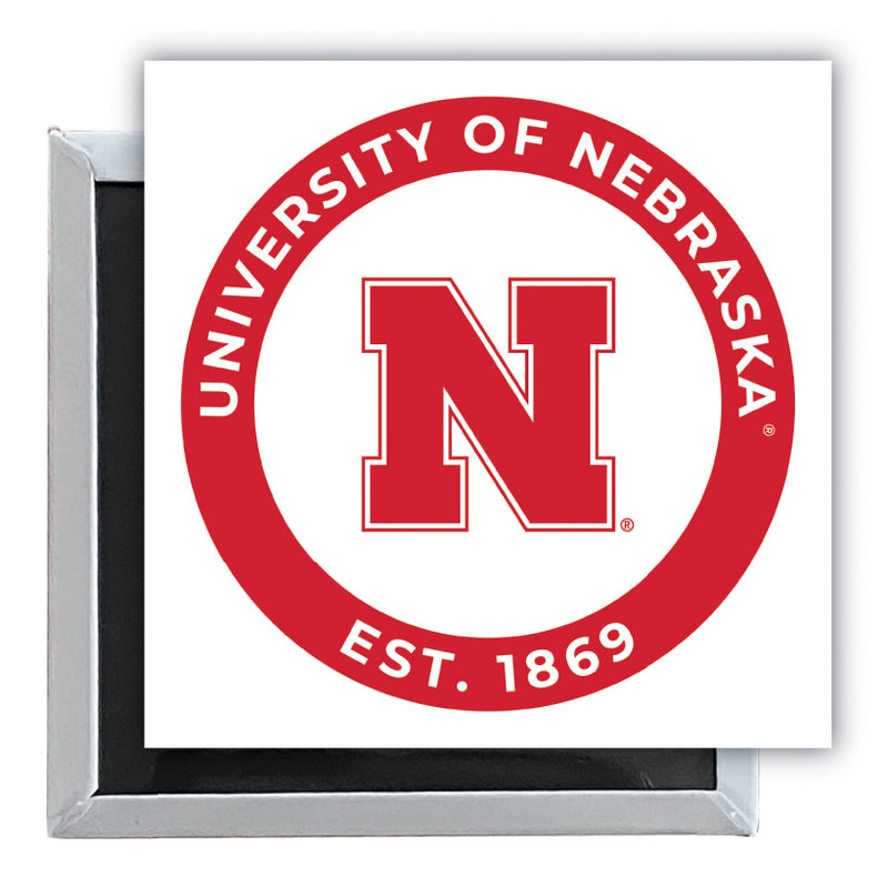 Nebraska Cornhuskers 2.5"x 2.5" Fridge Magnet Officially Licensed Collegiate Product Single