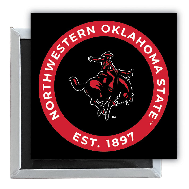 Northwestern Oklahoma State University 2.5"x 2.5" Fridge Magnet Officially Licensed Collegiate Product Single